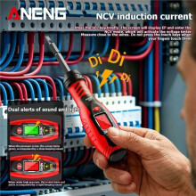 ANENG B29 Digital Voltage Tester Pen 450V AC Voltage LED Light Double Screwdriver Non-Contact Repair Detector Tool