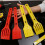 5PCS Heavy-Duty Plastic Installation Shovel for Window Installation and Repair Tools Red 6