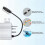 Micro Grid-Tie Solar Inverter with Battery Storage,800W WiFi Multiple Connection Modes,APP Control,20V-60V PV Input 1