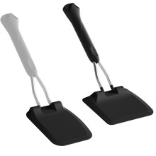 Silicone Spatula Set Eggs Flippers Adjustable Angle Spatula Turner for Pancake, Fish, Burger, Swappable Spatula Heads