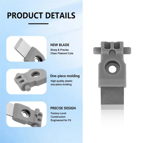 5PCS Filament Cutter Blades for  P2S Replacement Cutting Blade for  P2S 3D Printer Accessories 2