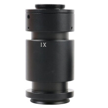 0.4X/1X Adapter Tube C-Mount Lens Connector for Zoom WD100 Lens 1X