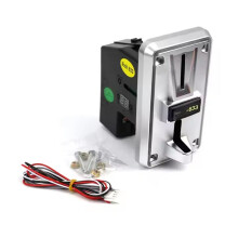 Multi-Currency Coin Acceptor LED Coin Selector for Euro Peso Credit Validation for Arcade Games Vending Machines B