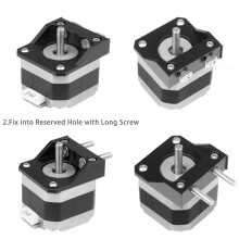 Z-As Stappenmotor Bevestigingshouder voor 3 V2/ 3 Pro 3D-Printer Stappenmotoren Upgrade Basisbevestiging