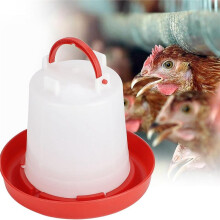 Automatic Poultry Feeder and Waterer Kit 6L Chicken Bird Chick Water Feeding Bucket Livestock Supply