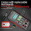 ZOYI ZT-XT1 2-in-1  Digital Multimeter & Transistor Tester, for Voltage Resistance Diode Continuity Testing 6