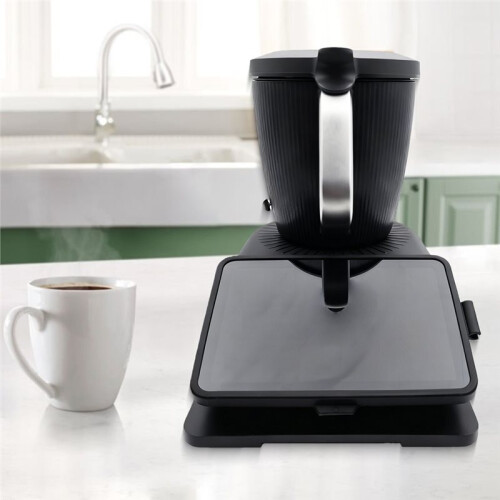 Coffee Machine Sliding Base for  TM7, Easy-Move Base Glider with Finger Grip  Non-Slip Rubber Base 2