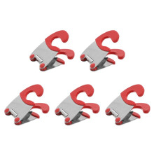 Pot Spoon Holder Pot Clip Holder Anti Scald Silicone Grip for Spoon Spatula Fork Cooking Utensils Spoon Rest