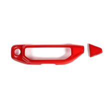 Pour JL Gladiator JT 2018-2023 Climatiseur Panneau de Commande AC Couvercle DéCoratif DéCoratif, Rouge