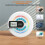 Portable CD Player with Speaker  Walkman Player for Car with FM Transmitter,AUX LCD Display RGB Light 3
