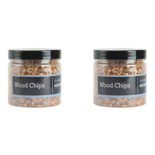 2X Wood Chips Set for Smoking Infuser - Wood for Food Smoker and Cocktail Smoker(Hickory Wood)