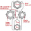Chave de Filtro para Tanque de Água (1 Unidade) para Encanamento, Adequada para Encaixes de 1-3/4, 3/8 e 1/2 Polegadas com Chave Rotativa 6