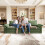 265CM Chenille Sofa 3-Seater Modern Comfy Couch 7