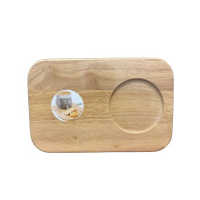 Apollo RB Tea Biscuit Board Rubberwood Tray Beige