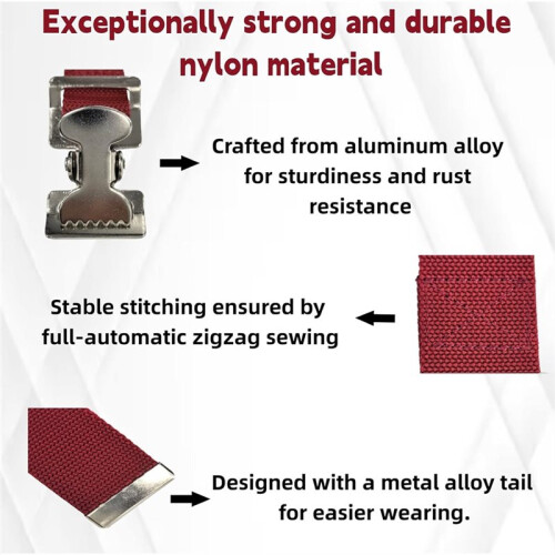 Universal Drywall Stilt Replacement Straps (4PCS) - Adjustable Nylon Leg Straps for Secure & Comfortable High Work 2
