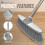 Soft Indoor Broom Grey Stainless Steel Handle 4