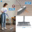 Soft Indoor Broom Grey Stainless Steel Handle 7