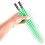 Light  LightSaber Chopsticks Set, 2 Pairs, Red Green 4