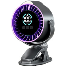 Ventola per Auto, Ventola 3D per Circolazione 'Aria con Display LED, Ventola Ricaricabile USB per SUV, Camion e RV