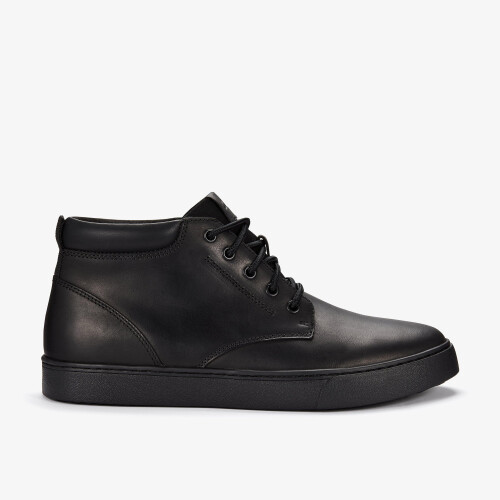 Clarks (Standard, 6 (Adults')) Lockton Mid Black Leather