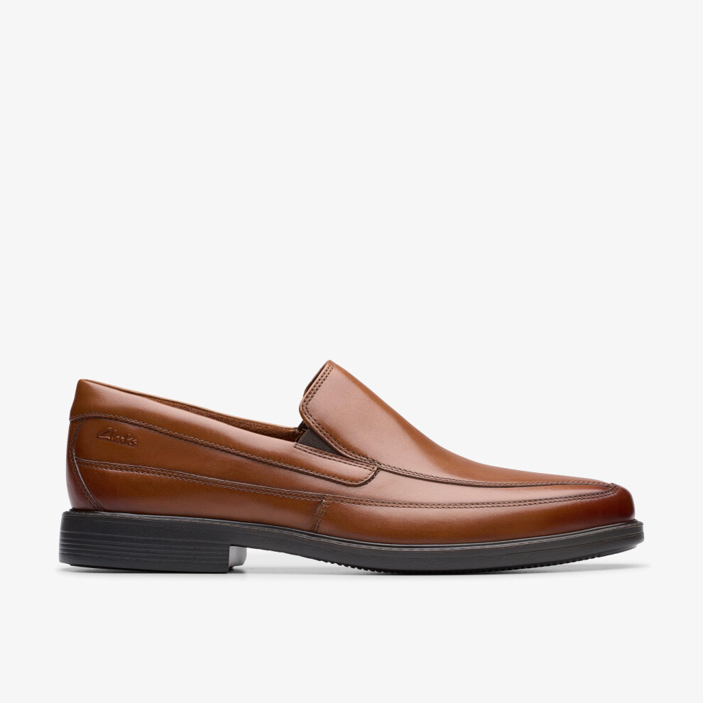 Clarks (Standard, 11 (Adults')) Cosgrove Free Dark Tan Lea