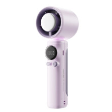 Handheld Turbo Fan 4000mAh USB Rechargeable with LED Digital Display High Speed Cooling Fan for Travel