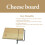 Apollo Wooden Cheese Board with Slicing Wire 2