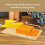 Apollo Wooden Cheese Board with Slicing Wire 4