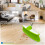 Soft Indoor Broom Green Stainless Steel Handle 5