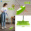 Soft Indoor Broom Green Stainless Steel Handle 7