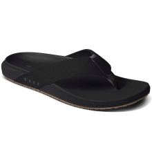 (6 UK, Black/Gum) Reef Mens The Raglan Summer Beach Sandals Thongs Flip Flops