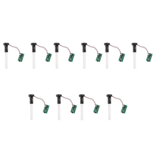 USB  Humidifier Mist Driver Circuit Board Fogger Atomization Film Atomizer Sheet DIY Kits 10Pcs