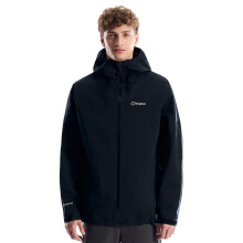 (XL, Jet Black) Berghaus Mens Kielder Waterproof Breathable Versatile Coat Jacket