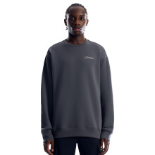 (L, Archive Black) Berghaus Mens Essential Logo Comfortable Warm Crew Neck Jumper Sweater