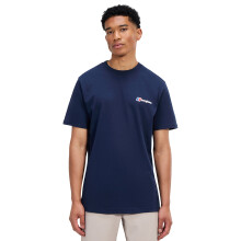 (L, Dusk) Berghaus Mens Front and Back Cotton Logo Graphic Comfy Classic T-Shirt