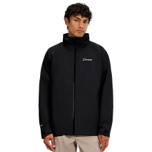 (M, Jet Black/Cavern) Berghaus Mens Roam Gemini Waterproof Breathable Hydroshell 3 in 1 Jacket