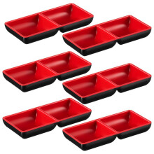 6PCS Small Barbecue Sauce Dishes, Sauce Dishes, Condiment Dishes, Pickle Dishes, Vinegar Dishes and Soy Sauce Dishes
