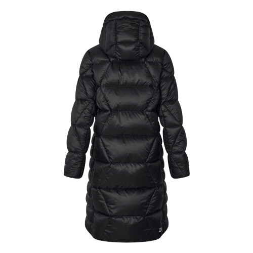 Berghaus (8, Black) Berghaus Womens 2026 Explorer Long Down Windproof Water Resistant Jacket 1