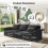 265CM Chenille Sofa 3-Seater Modern Comfy Couch 2