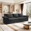 265CM Chenille Sofa 3-Seater Modern Comfy Couch 5