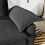 265CM Chenille Sofa 3-Seater Modern Comfy Couch 7