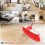 Soft Indoor Broom Red Stainless Steel Handle 6