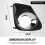Car Front Fog Light Lamp Cover Grille for   2011-2013 6
