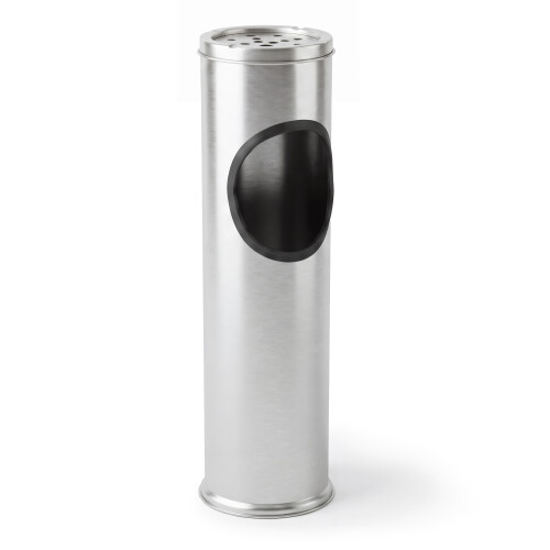 GEEZY Free Standing Outdoor Ashtray Cigarette Bin Stainless Steel Garden Ash Tray