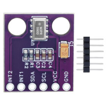 Hoge Precisie MPL3115A2 Barometrische Druk Hoogte Temperatuur Sensor Module voor  Weerbewaking Paars