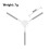 Compatible Compatible with  Robot Vacuum S40C / E101 Accessories Side Brush Replacement Parts 6pcs 6