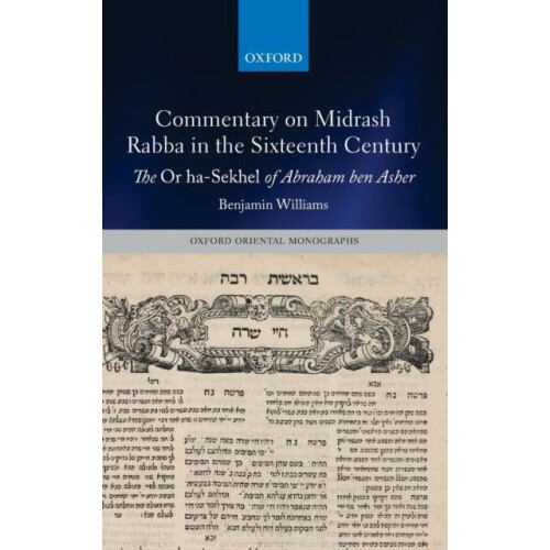 COMMENTARY ON MIDRASH RABBA OOM C by WILLIAMS Hardcover Book