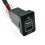 Light Car Charger QC3.0 USB TYPE-C PD Dual Phone Charge Interface Socket Cable Accessories Fit for 5
