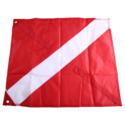 Diving Down Flag Double Stitched Warning Diving Flag Scuba Diving Flag for Float, Buoy, Boat 1