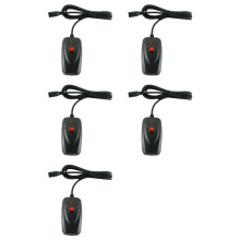5X Mistmachine Draadafstandsbediening Draagbare XLR voor 400W 900W Rookmachine